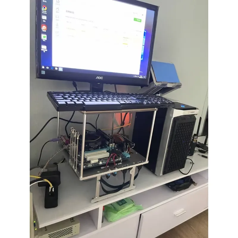 오픈 프레임 알루미늄 MATX 테스트 벤치 섀시 수냉식 - Aluminum Open Frame Test Bench Water Cooling 리뷰 및 가격