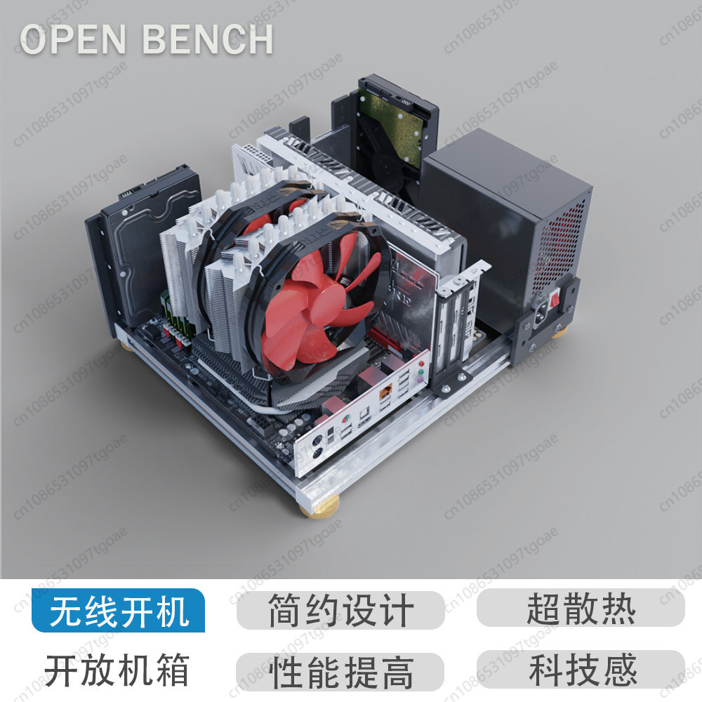 풀 알루미늄 오픈형 PC 프레임 섀시, ITX, MAT - Aluminum Open Frame Test Bench Water Cooling 리뷰 및 가격
